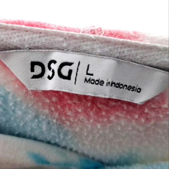 DSG Brand Tie Dye Hoodie - Kids - sz L - Picture 3 of 4